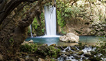 Cascade de Banias sur la Jordanie